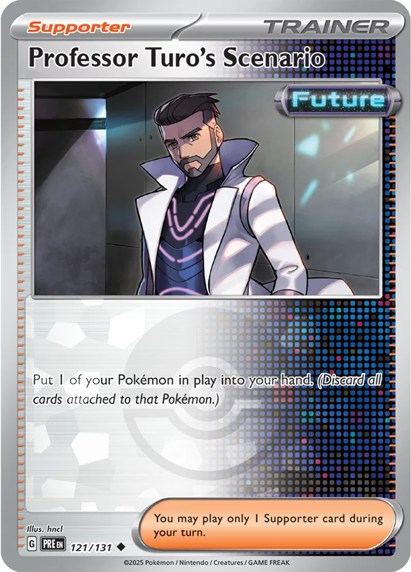 Professor Turo's Scenario Poke ball Holo